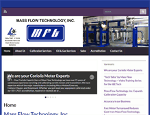 Tablet Screenshot of massflowtech.com